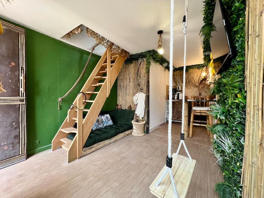 Nuit Dans La Jungle - Love Room Souppes-sur-Loing Exterior photo
